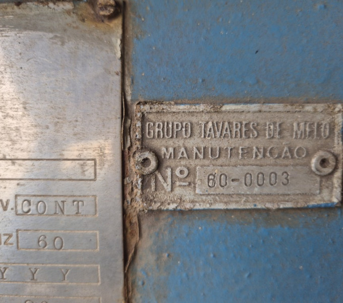 Gerador alternador Mausa trifásico 1500kva
