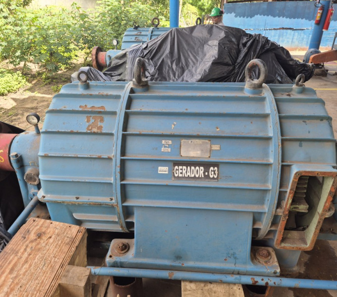 Gerador alternador Mausa trifásico 1500kva