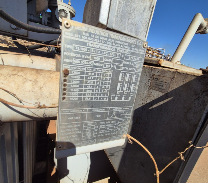 TRANSFORMADOR DEDINI 1000KVA