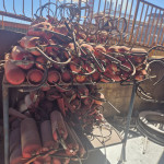 GRANDE QTD EXTINTORES DE INCENDIO DESCARREGADOS: 70 PÓ BC 6KG, 10 CO2 6KG, 9 CO2 4KG, 8 AGUA, 6 ABC 9KG