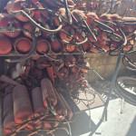 GRANDE QTD EXTINTORES DE INCENDIO DESCARREGADOS: 70 PÓ BC 6KG, 10 CO2 6KG, 9 CO2 4KG, 8 AGUA, 6 ABC 9KG