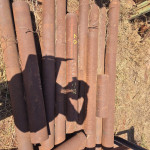 BETONEIRA C/ SUPORTE + ROLOS DE AC + ARRASTADORES DE ESTEIRA INTERMEDIARIA