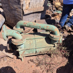 COMPONENTE DE CORPO DE BOMBA + BOMBA DE VACUO OMEL