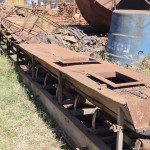 ESTRUTURA DE ESTEIRA TRANSPORTADORA
