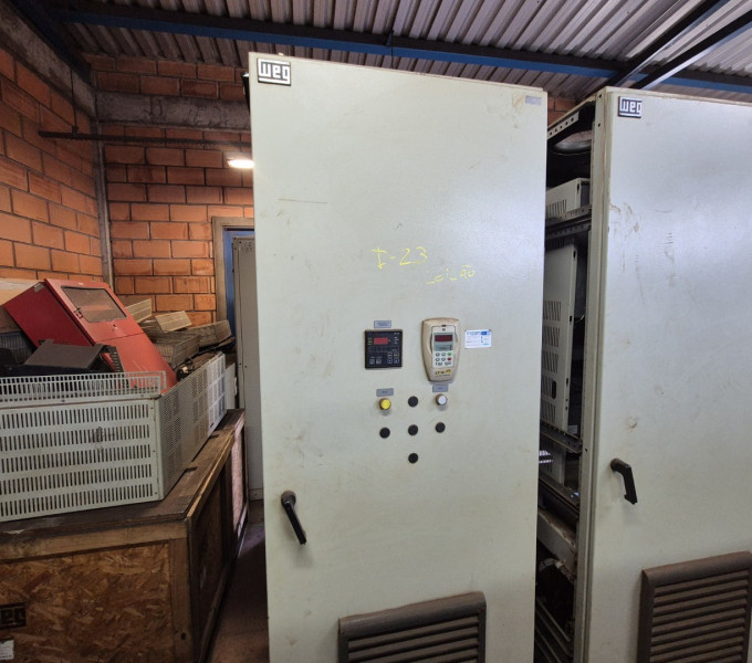 PAINEL ELETRICO C/ INVERSOR WEG CFW09 VECTRUE + INVERSOR DE FREQUENCIA WEG