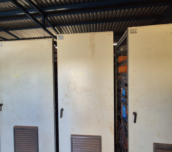 PAINEL ELETRICO C/ INVERSOR WEG E BARRAMENTO