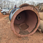 COLUNA EM AÇO CARBONO E INOX
