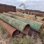 TUBOS EM AC, CURVAS DIVERSAS COMPRIMENTOS APROX. 5TON
