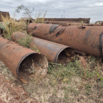TUBOS EM AC, CURVAS DIVERSAS COMPRIMENTOS APROX. 5TON