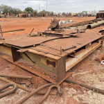BASE DE VIGAS EM AC + RASPADOR EM AC