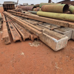 09 POSTES DE CONCRETO ALTA TENSÃO