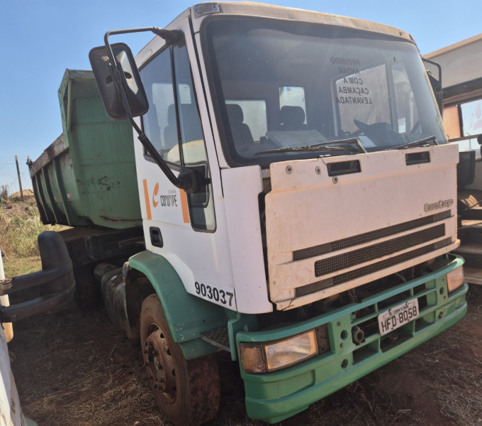 CAMINHÃO BASCULANTE IVECO EUROCARGO 260E25, PLACA: HFD-8058, 2010