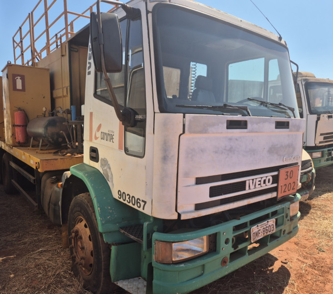 CAMINHÃO IVECO 260E25 C/ MELOSA, PLACA: OMF-8603, 2011