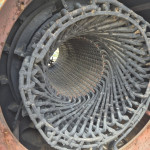 Gerador de condensação General electric trifásico, 6250 kva, transformador do gerador de condensação