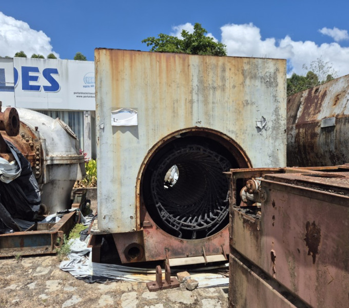 Gerador de condensação General electric trifásico, 6250 kva, transformador do gerador de condensação