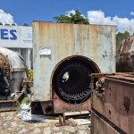 Gerador de condensação General electric trifásico, 6250 kva, transformador do gerador de condensação