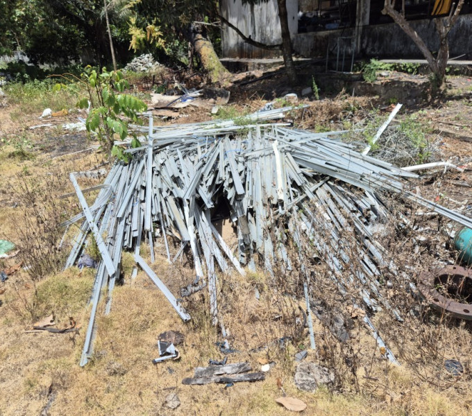 Esquadrias de alumínio aproximadamente 500 kg