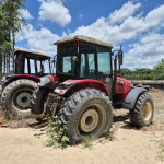 Trator de pneus massey fergunson 5710