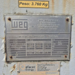 Motor de indução trifásico WEG 315 kw