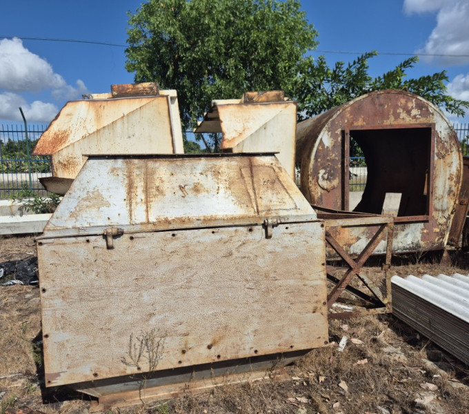 Estrutura elevador de caneco