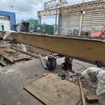 Ponte rolante demag, capacidade 5 ton desmontada