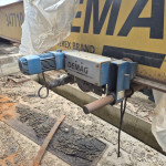 Ponte rolante demag, capacidade 5 ton desmontada