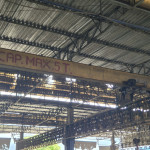 Ponte rolante demag, capacidade 5 ton