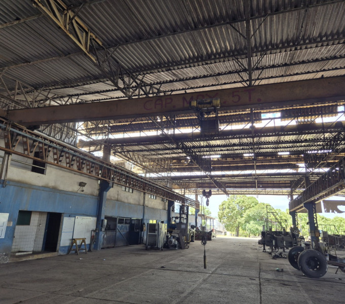 Ponte rolante demag, capacidade 5 ton