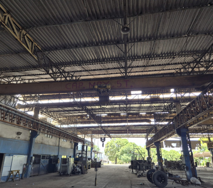 Ponte rolante demag, capacidade 5 ton