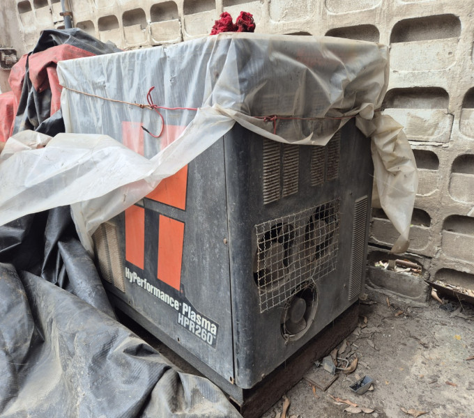 Máquina de corte Plama CNC Hipertherm HPR 260A oxipirina completa