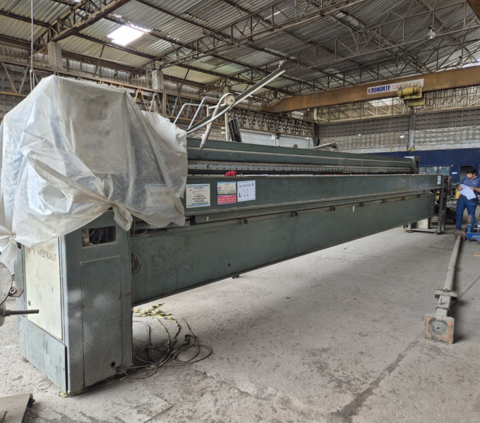 Máquina de solda plana welpraut