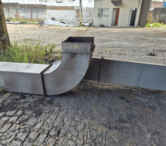 Cabine de Jateamento de granalha 15m x 5m DMC (Desmontada)