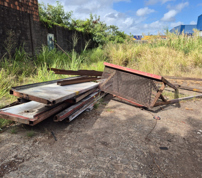 Cabine de Jateamento de granalha 15m x 5m DMC (Desmontada)