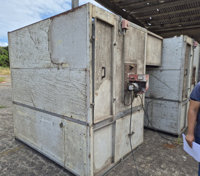 Cabine de Pintura 15m x 5m DMC (Desmontada)