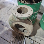 Corpo de bomba caracol em bronze (sucata) aprox. 200kg