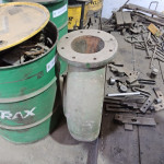 Corpo de bomba caracol em bronze (sucata) aprox. 200kg