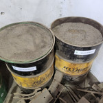 2 tambores de limalha de bronze aprox. 200kg