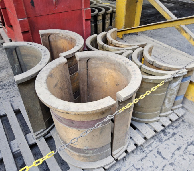 16 Casquilhos de moenda de bronze menores + 4 casquilhos de moenda 78''