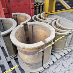 16 Casquilhos de moenda de bronze menores + 4 casquilhos de moenda 78''