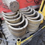 16 Casquilhos de moenda de bronze menores + 4 casquilhos de moenda 78''