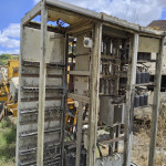 18 Painéis de controle, 1 inversor de frequência, 1 softstarter, 1 banco de capacitores, 3 nobreak, 2 Transformadores 280 trifásico