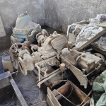 1 Turbo-bomba para caldeira, 3 rotores de motor elétrico