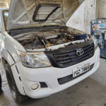 Veiculo automóvel Toyota Hilux, manual, Diesel, Ano: 2015, Placa: PGZ-7865