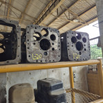 Caixa de marcha 2635 mercedes-benz (retirada), 2 carcaças de marcha 1780 e 7 caixas de acionamento p/ carregadeira Bell