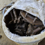 Diversos tensores e suporte de mola para 2217, peças avulsas para carregadeira bell