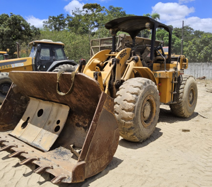 Máquina pesada Pá mecânica caterpillar 966c + peças novas de máquina 966 e 930