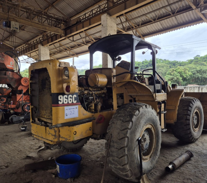 Máquina pesada Pá mecânica caterpillar 966c + peças novas de máquina 966 e 930