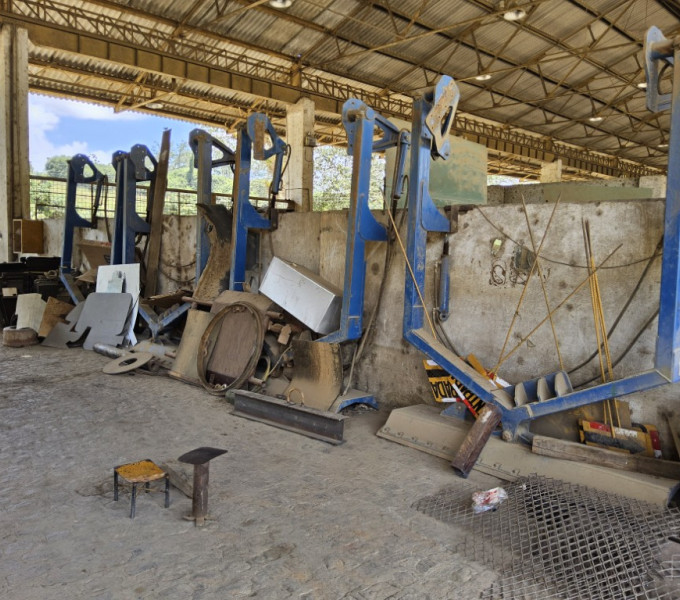 4 implementos laminas frontal para trator de esteira