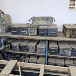 Grande quantidade de baterias automotivas 73 maiores aprox. 15T