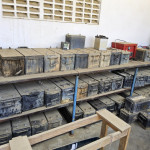 Grande quantidade de baterias automotivas 73 maiores aprox. 15T